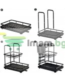 Сушилник 3 етажа за мивка с функция за отвеждане на водата